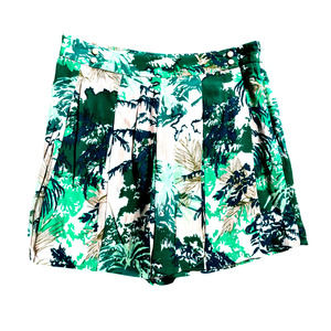 Elevenses Green Floral Skort